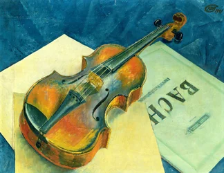 Still Life with a Violin, 1921